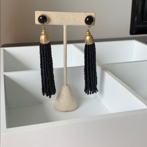 Stella dot tassle earrings